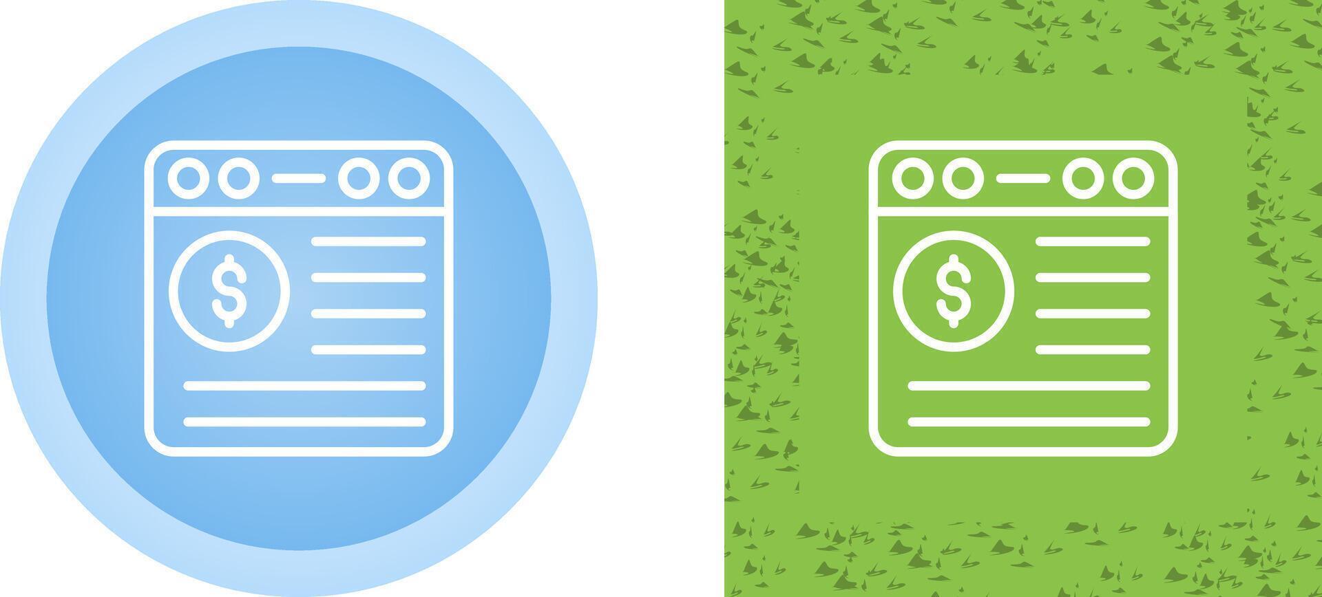 Browser Vector Icon