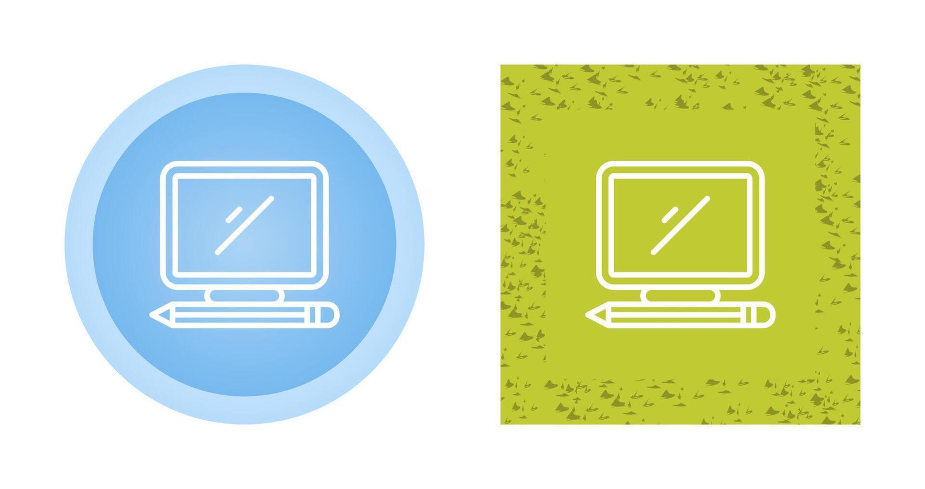 Desktop Computer Vector Icon