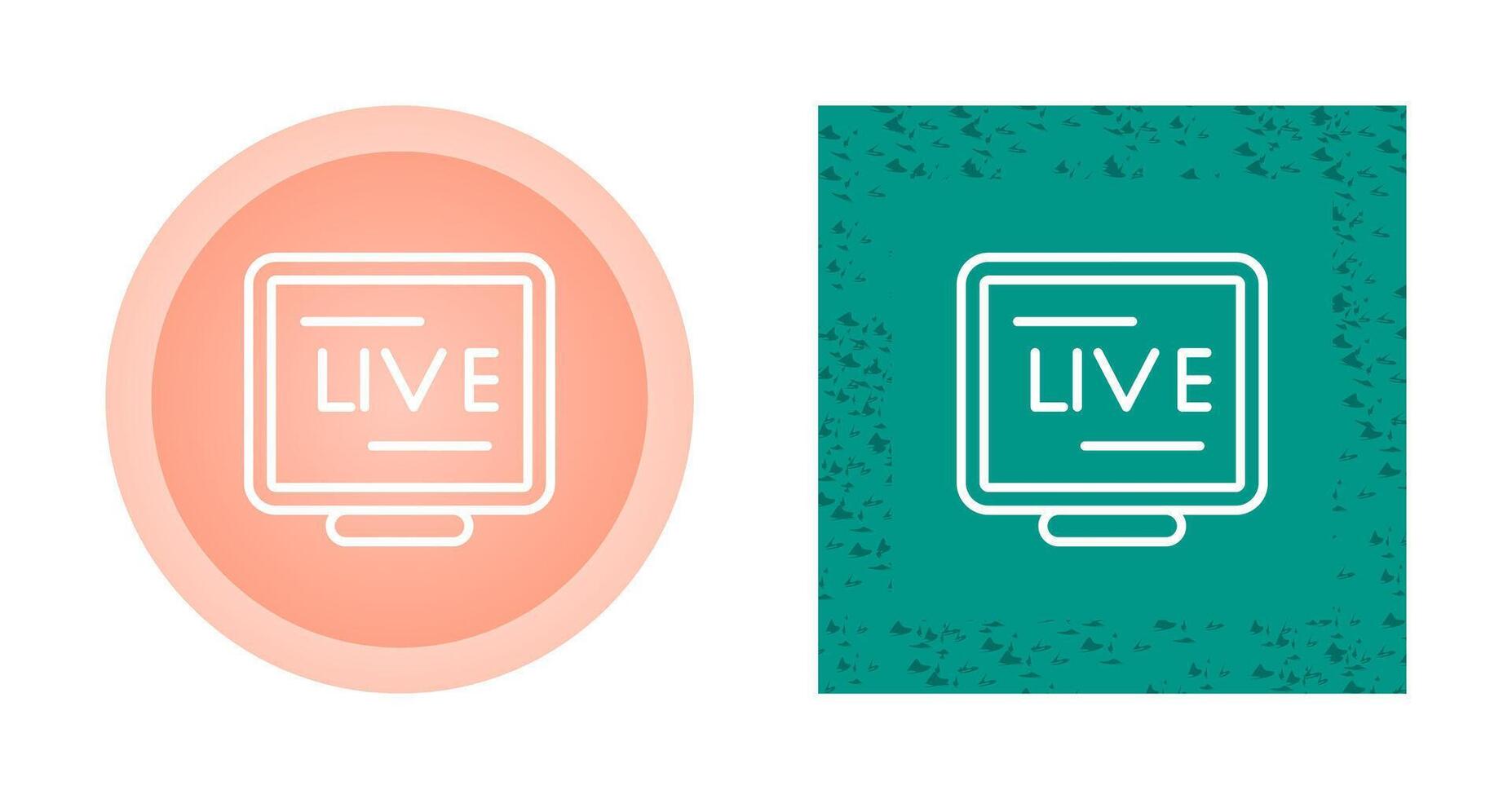 Live Stream Vector Icon