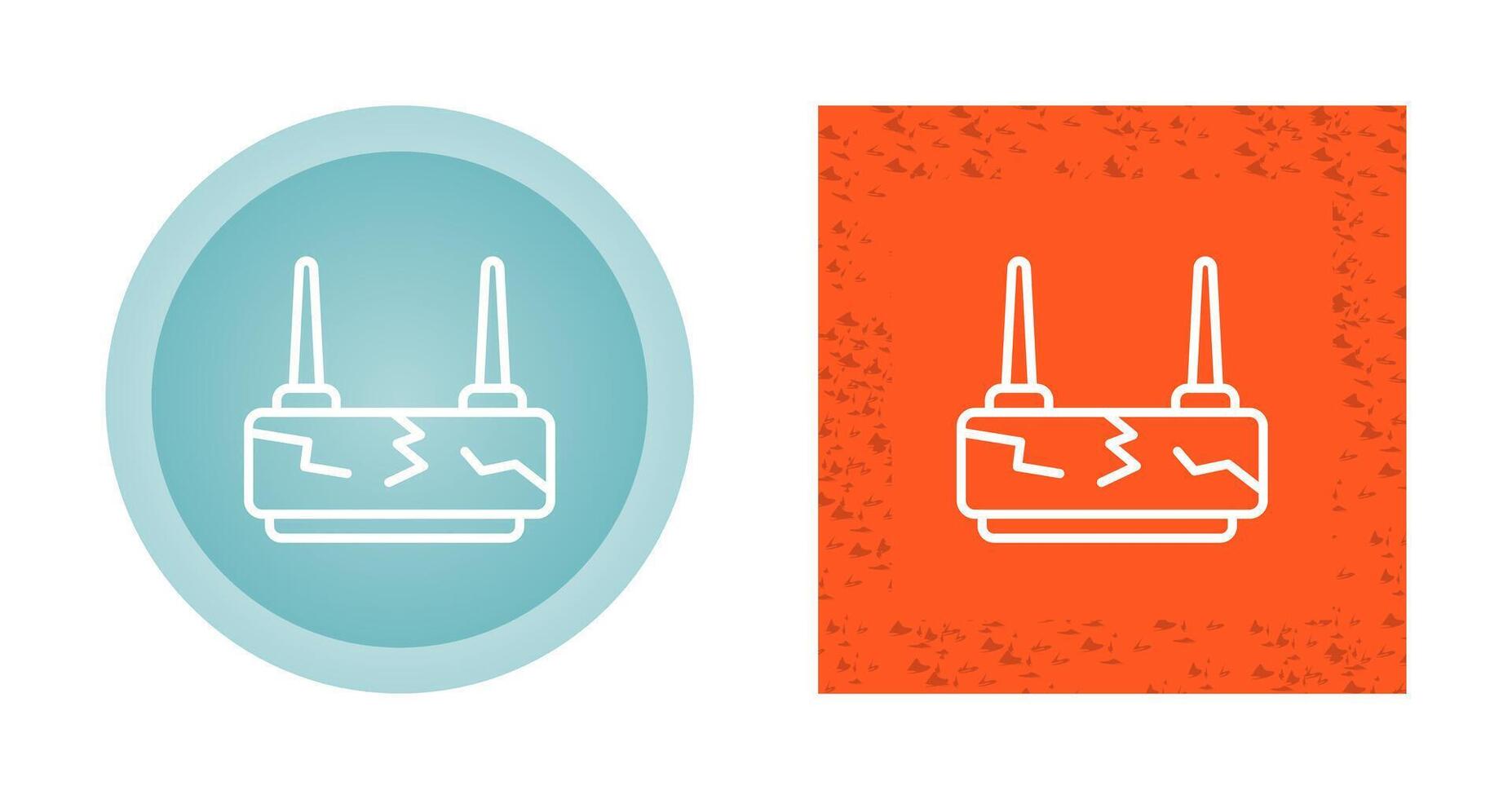 Router Device Vector Icon