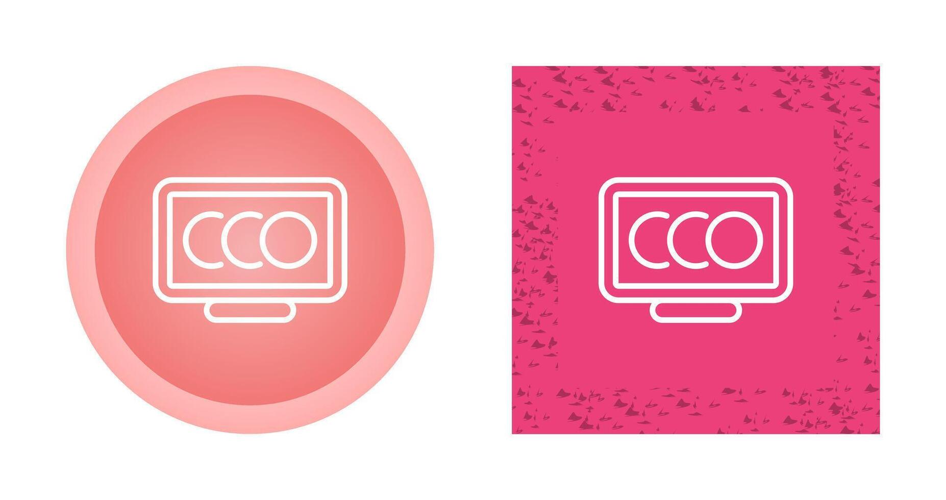 Desktop Computer Vector Icon