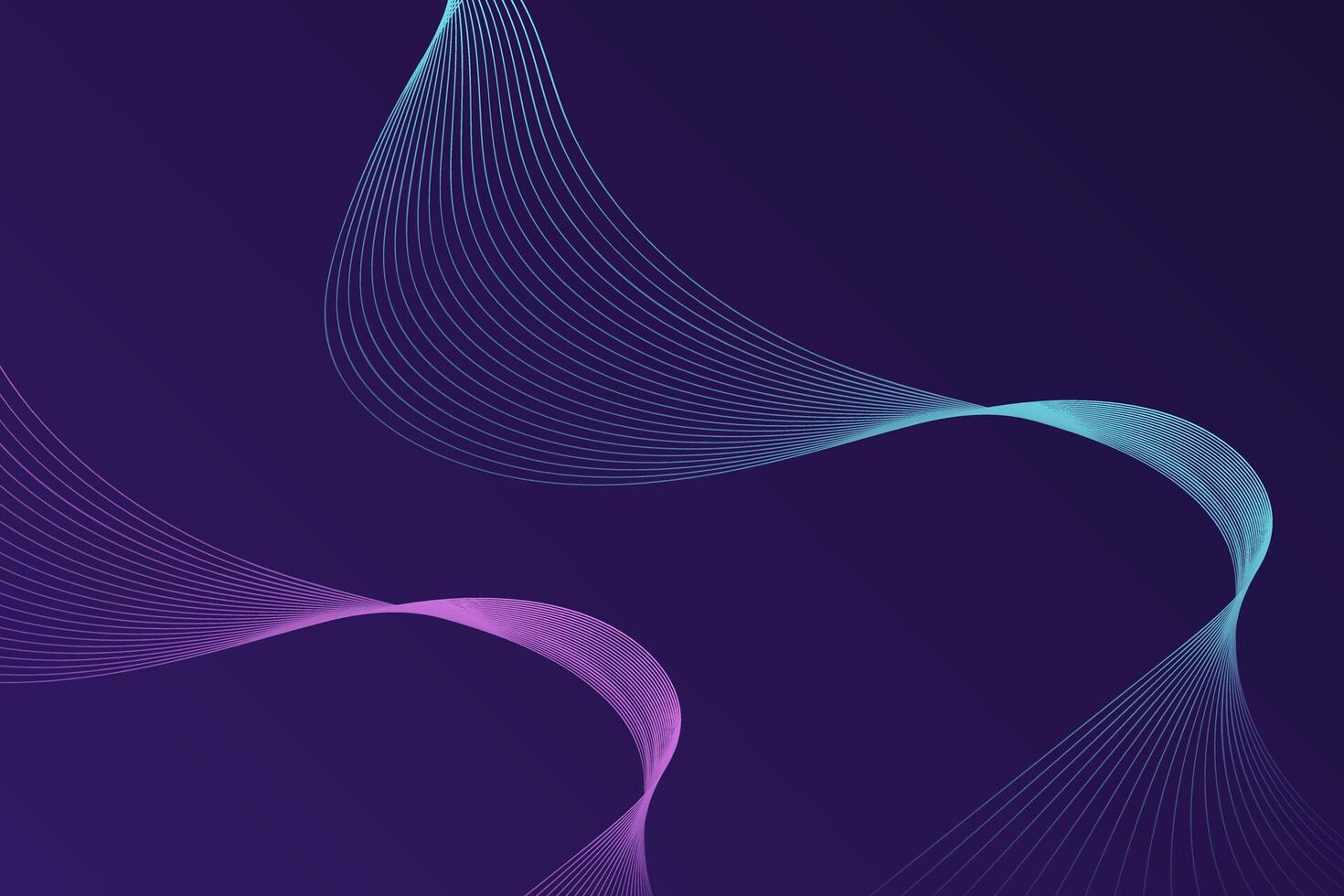 An image featuring a vibrant purple background with wavy lines spreading across it vector