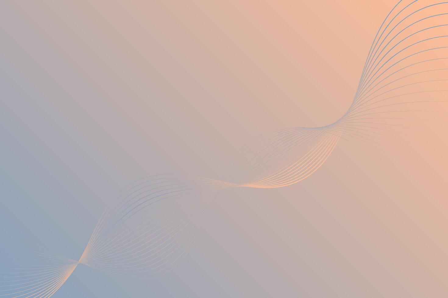 Gray and orange gradient background with a swirl in the middle vector