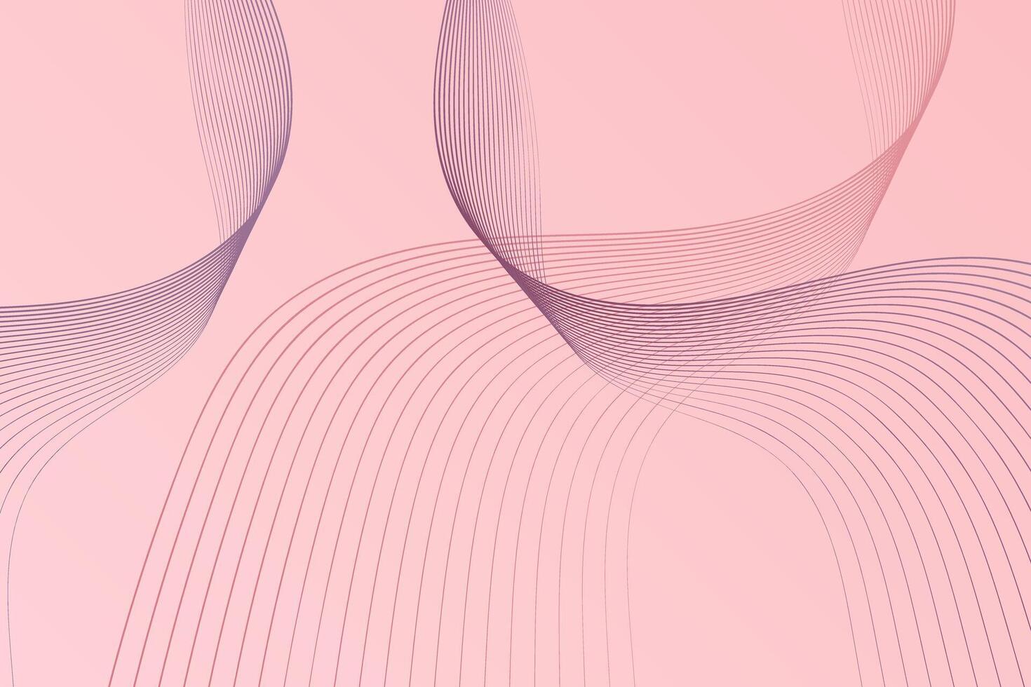 A photo showcasing a pink background adorned with intricate lines and curves vector
