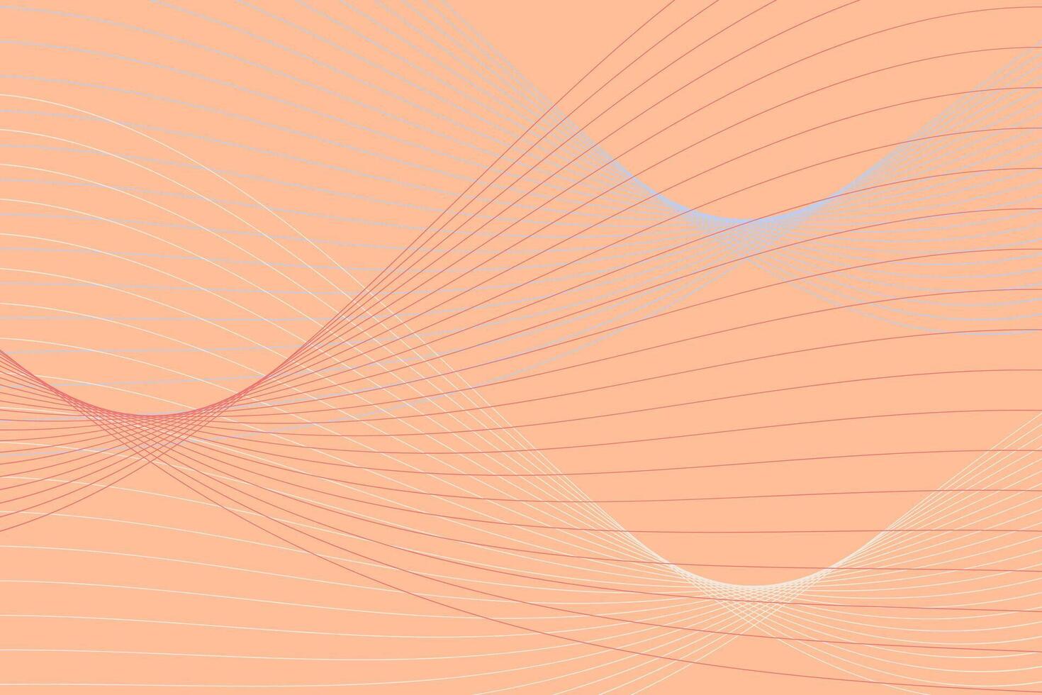 Various lines and shapes in different shades of pink create an abstract pattern on a soft pink background. The lines intersect and form geometric shapes, adding depth to the composition vector