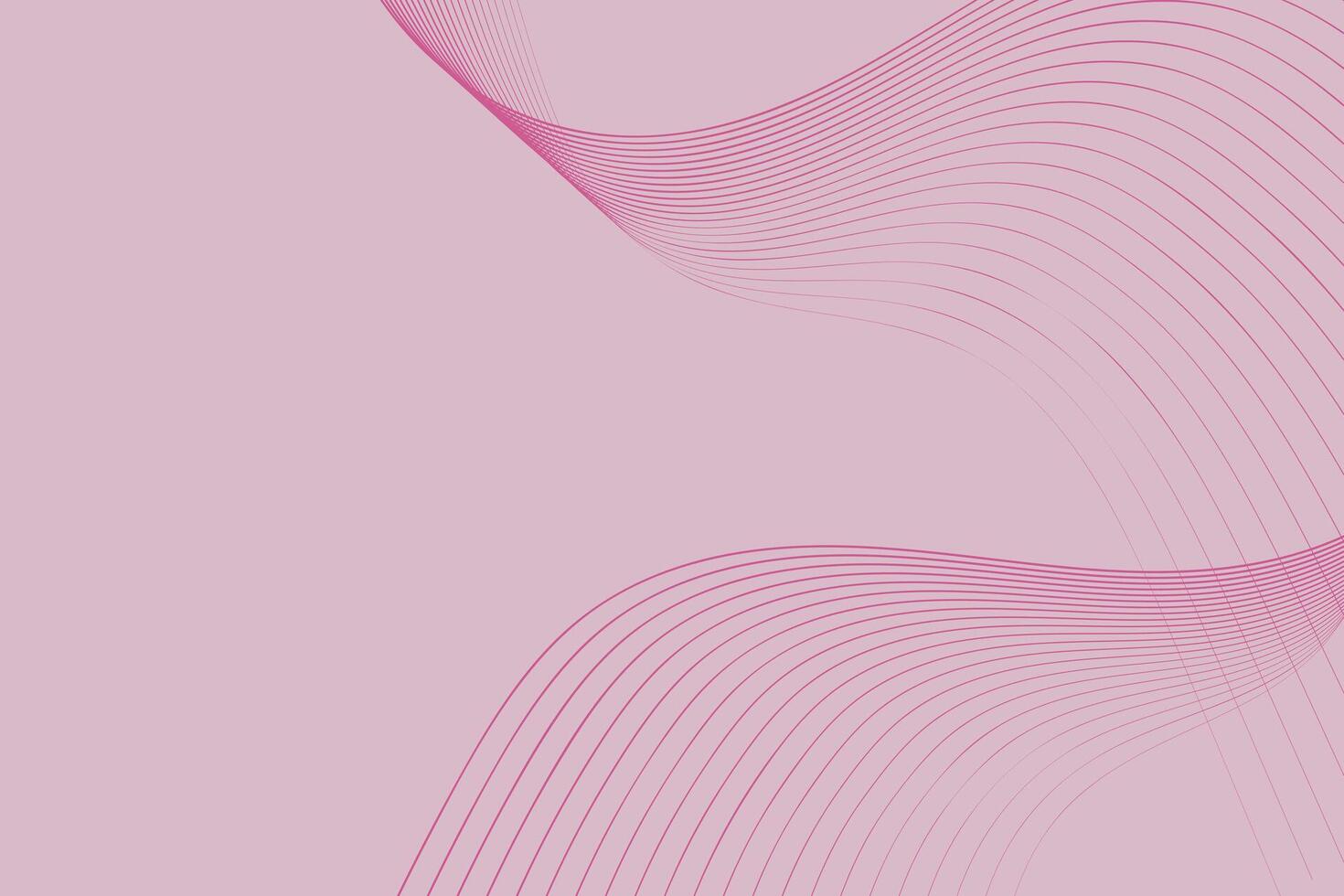 Vibrant pink background with a series of wavy lines running across it. The lines create a visually interesting pattern and add a dynamic element to the overall composition vector