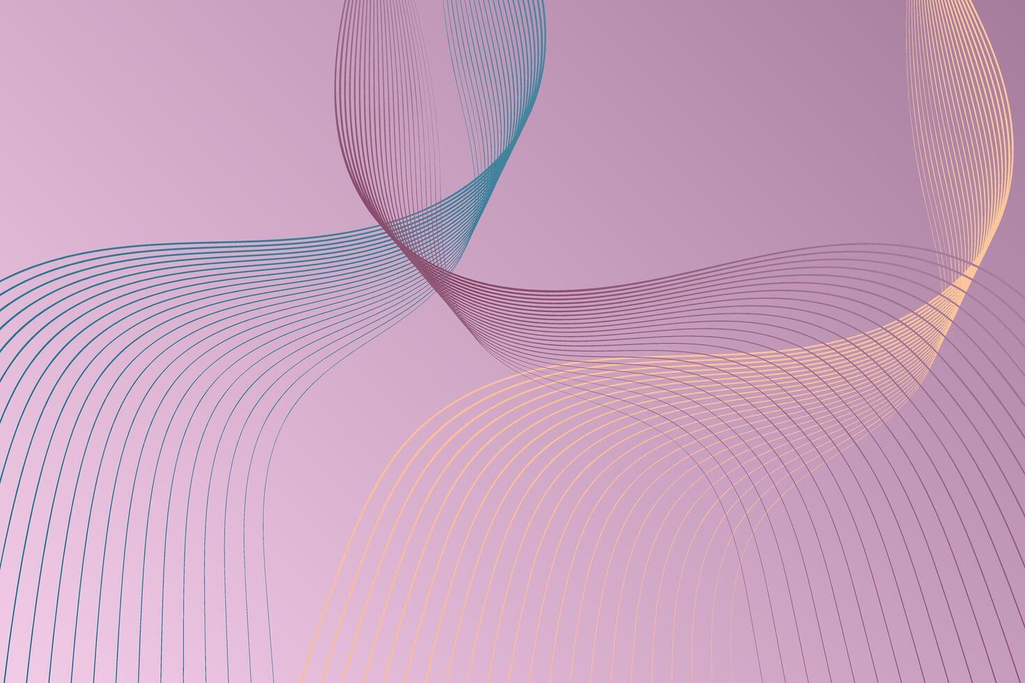 This photo captures a vibrant abstract background in shades of purple and blue, featuring dynamic curved lines vector