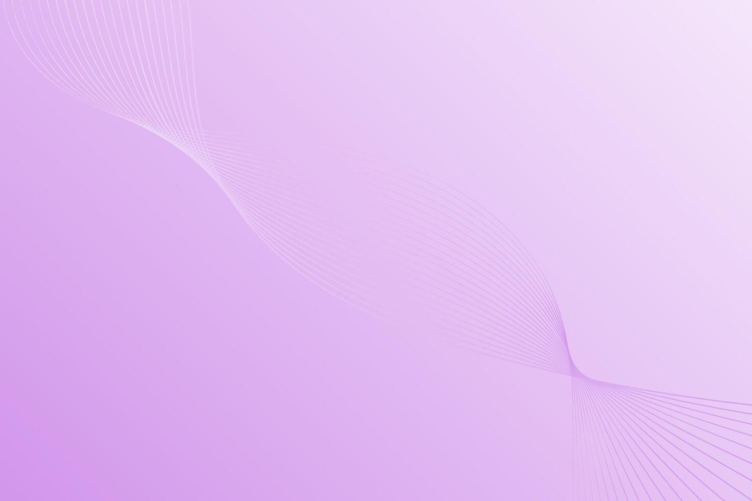 Vibrant purple background filled with dynamic lines and curves vector
