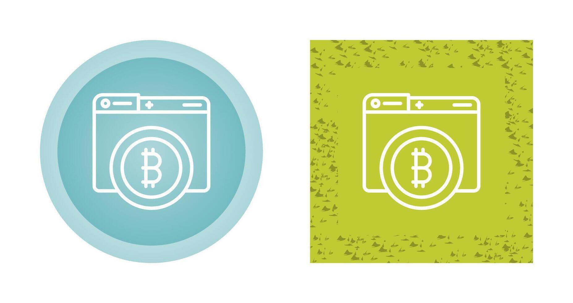 Bitcoin Vector Icon