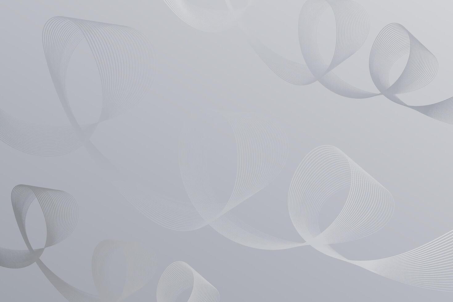 Abstract white background filled with wavy lines that create a dynamic and energetic visual effect vector