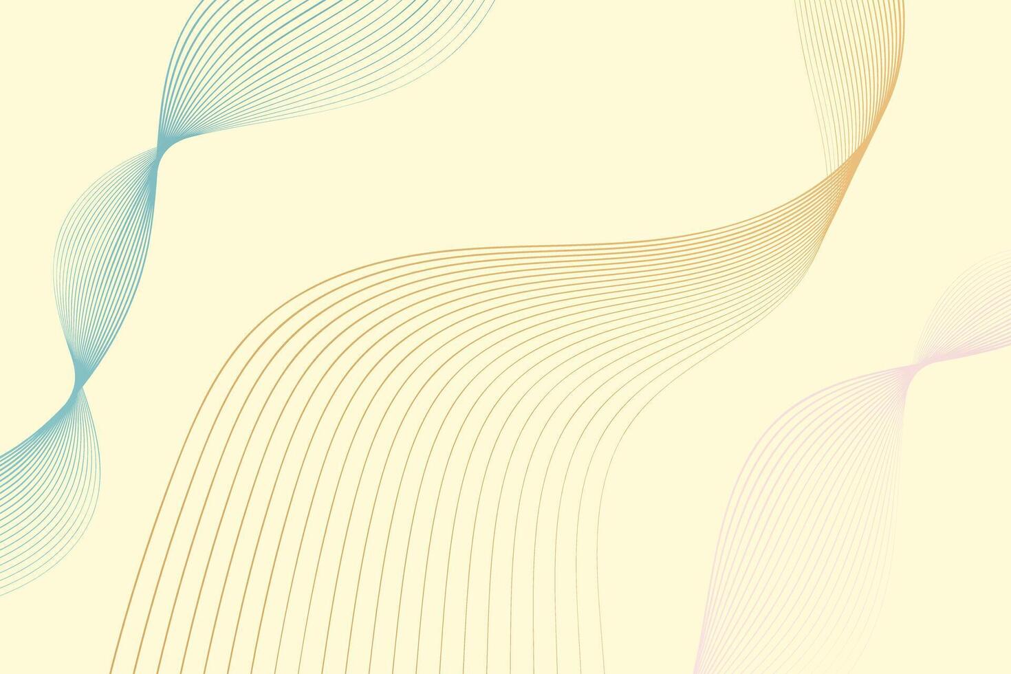 A visually striking abstract background featuring wavy lines in shades of white and blue vector