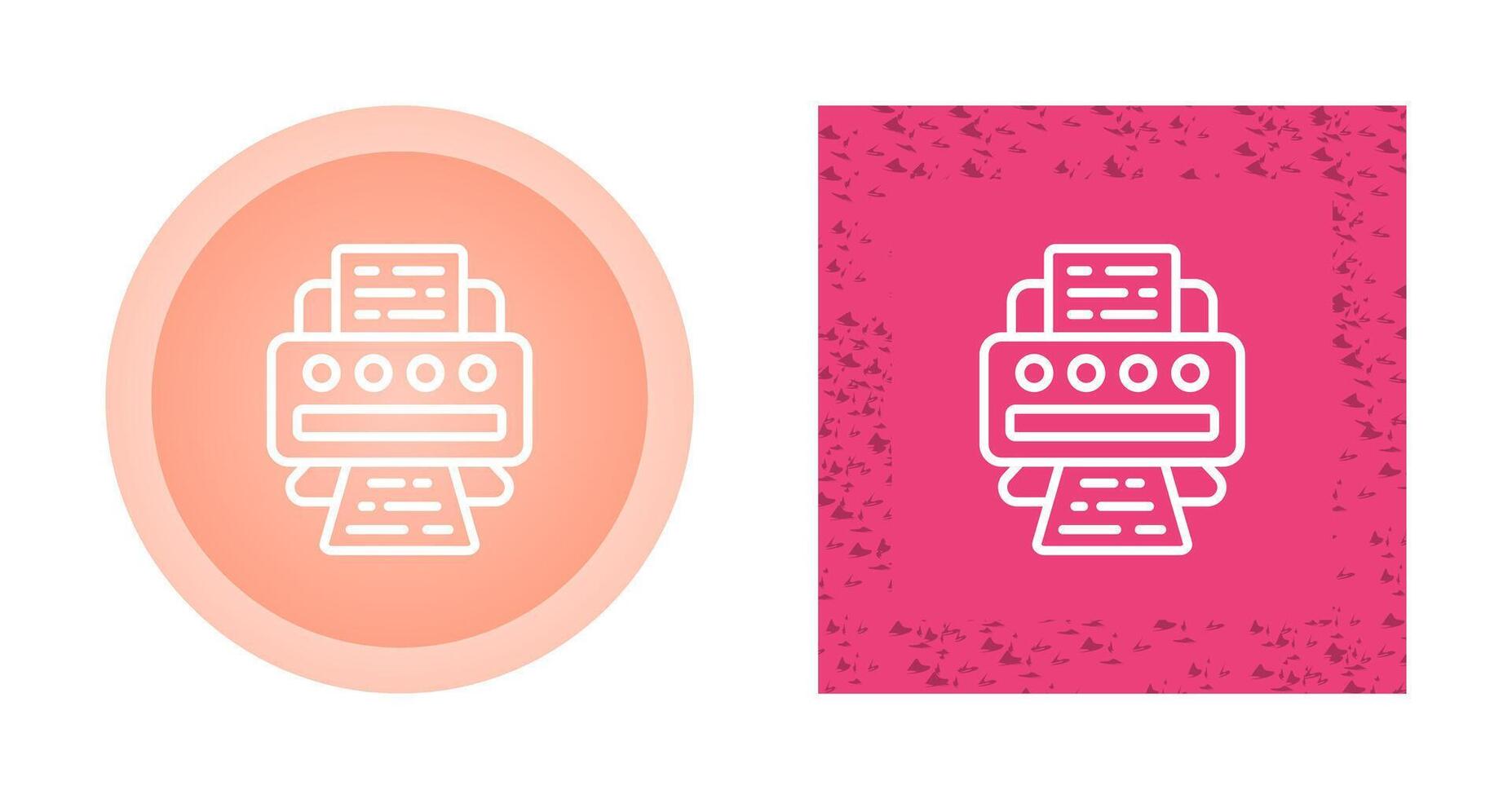 Printer Vector Icon