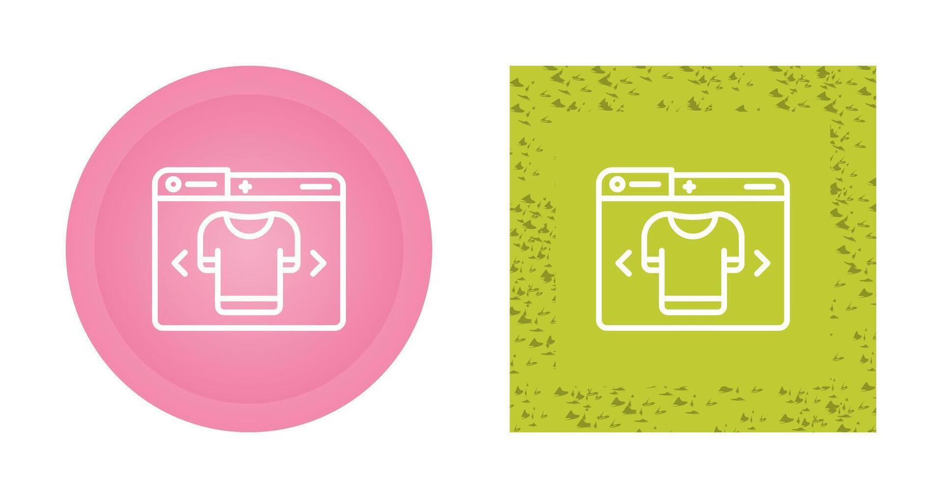 Clothing Store Vector Icon