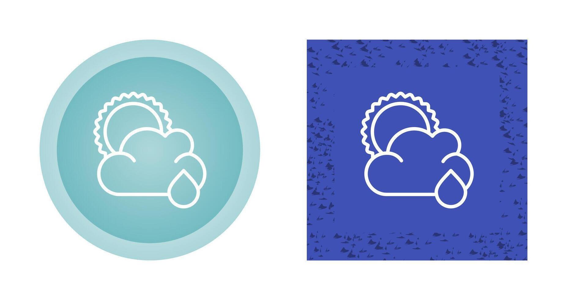 icono de vector de nube