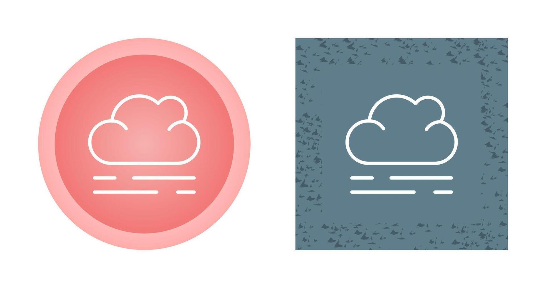 icono de vector de nube