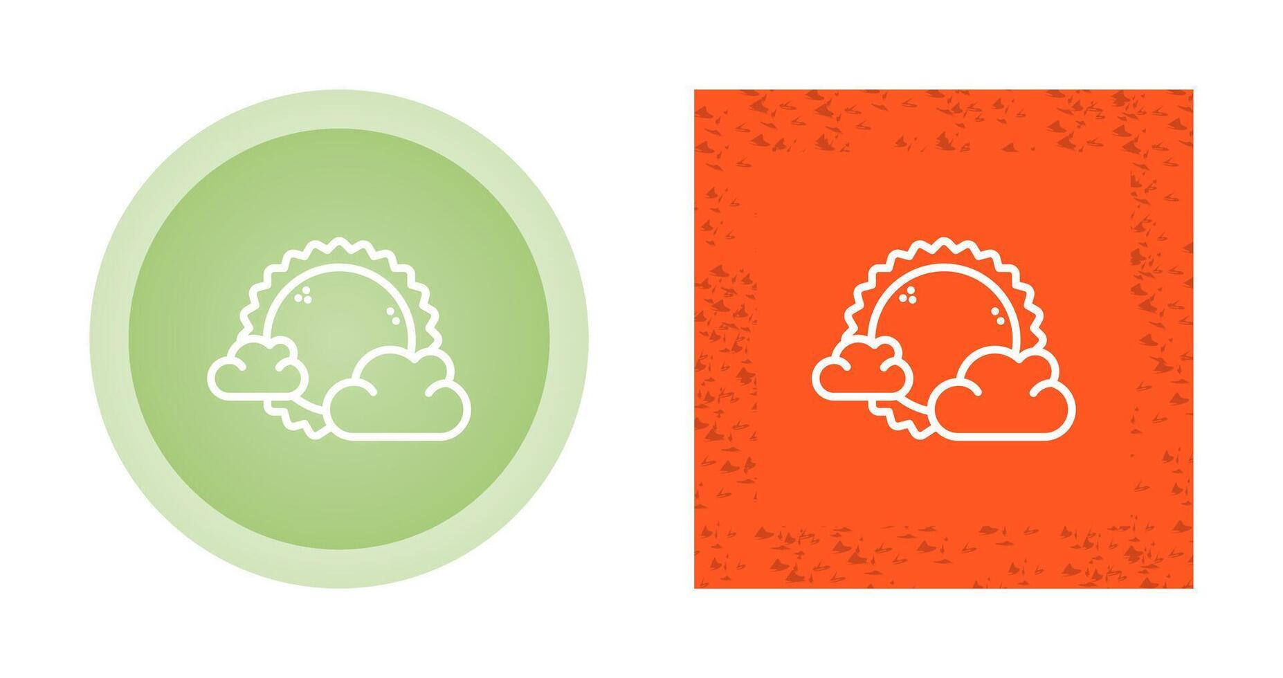 icono de vector de nube