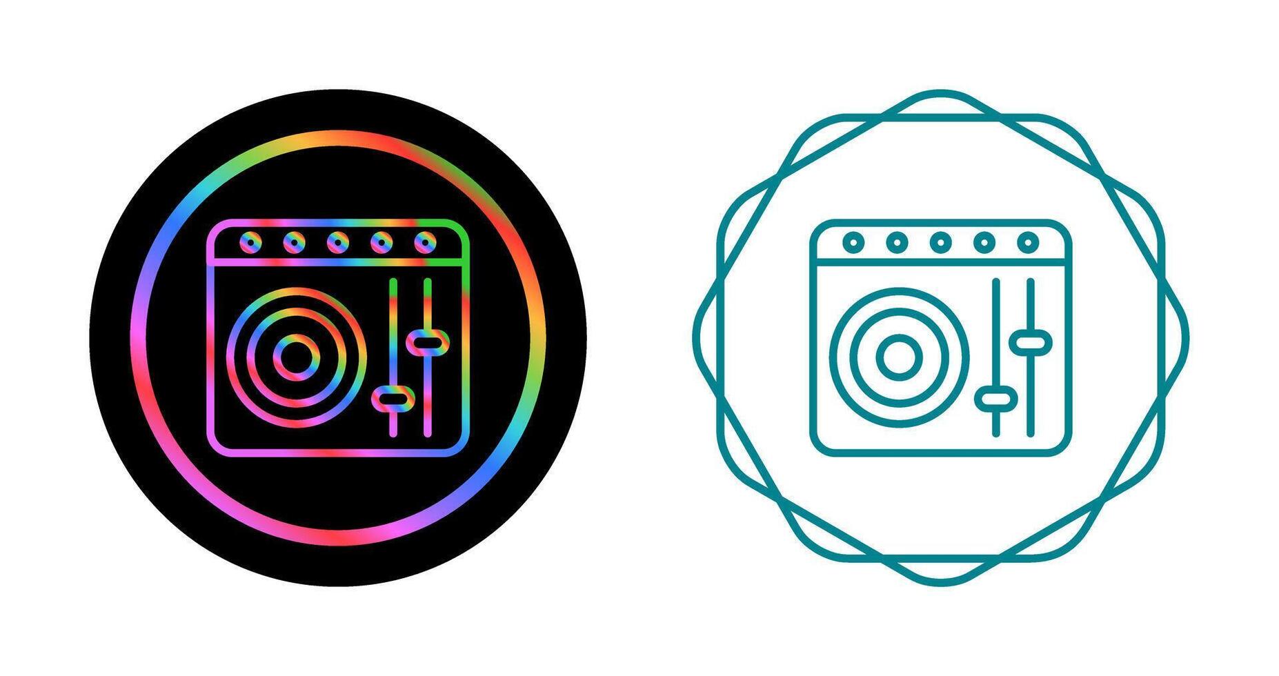 DJ Controller Vector Icon