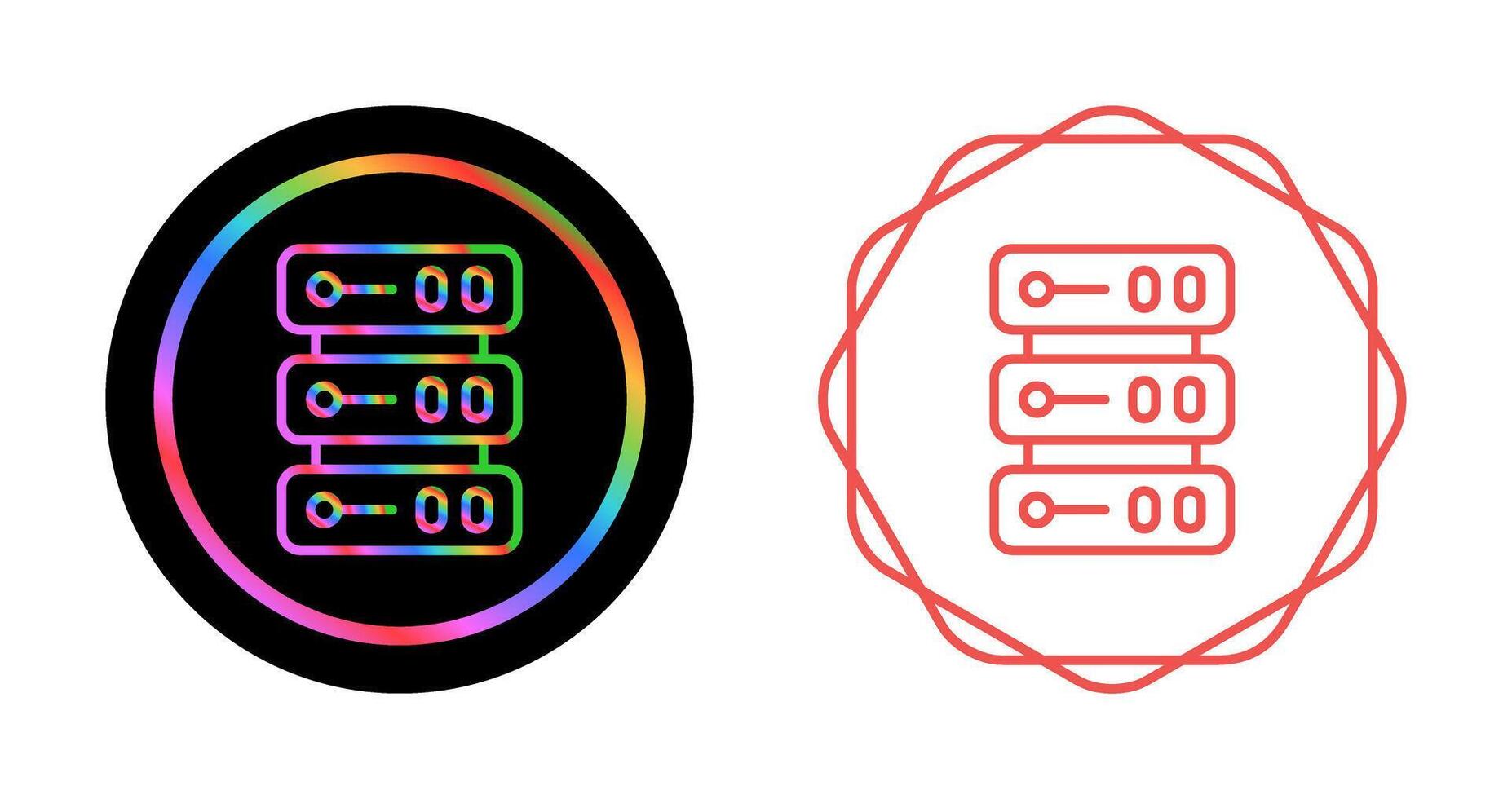 icono de vector de servidor