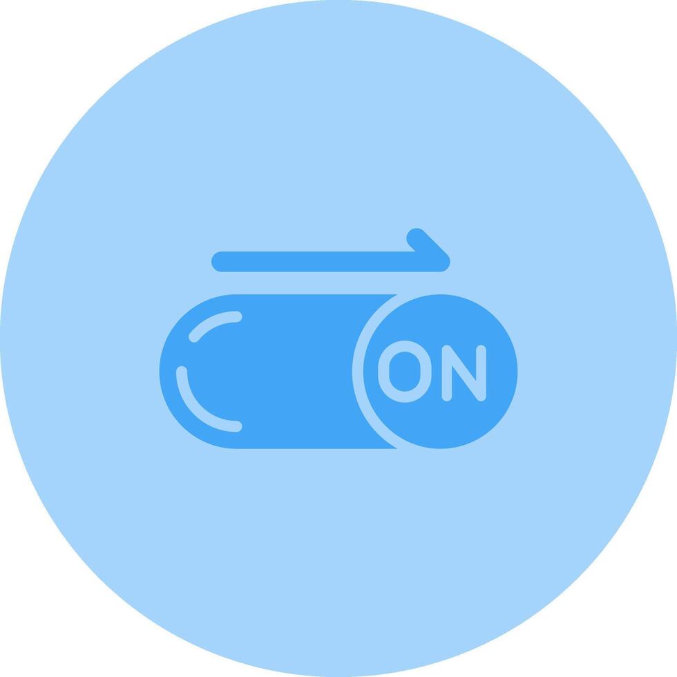 On Button Vector Icon