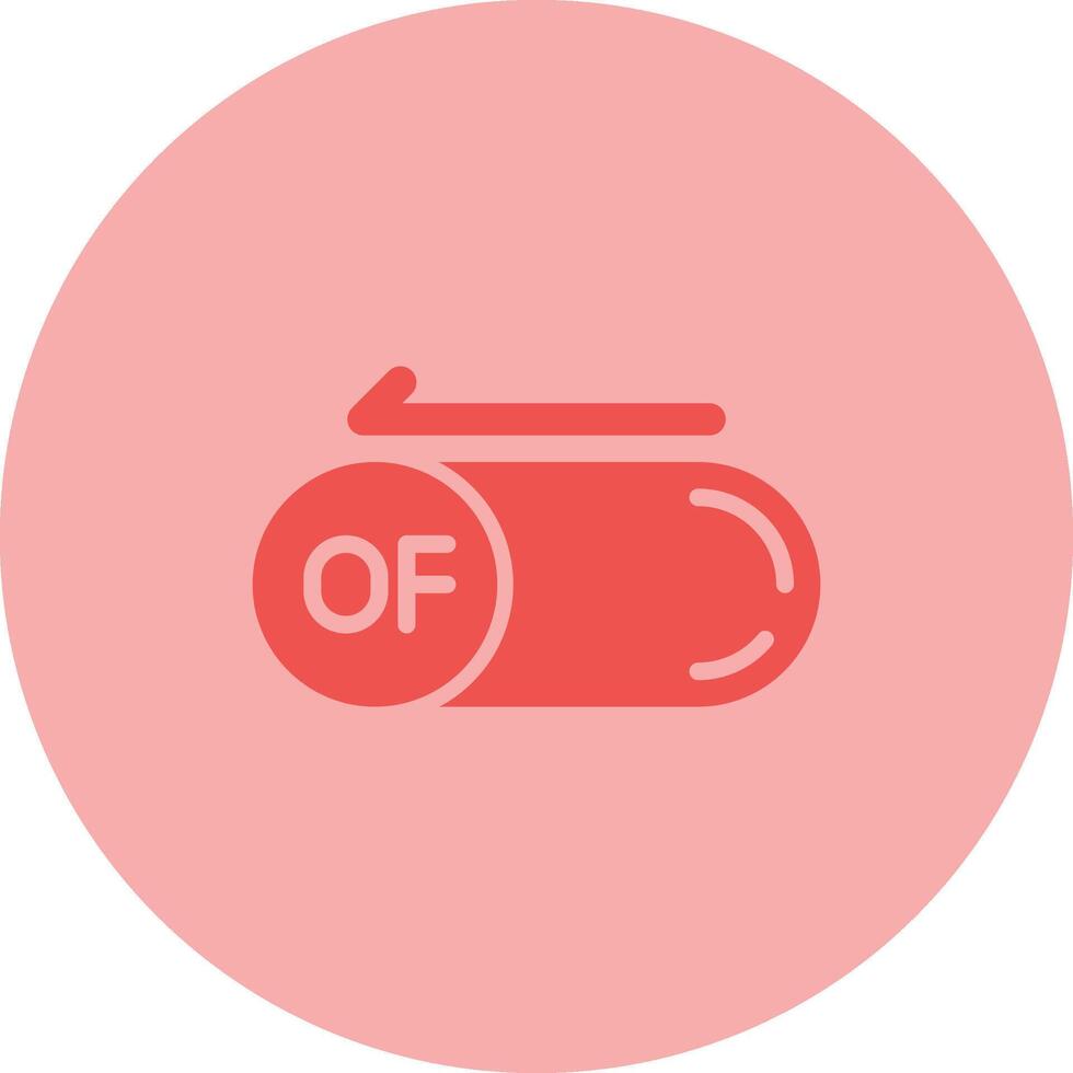 Of Button Vector Icon