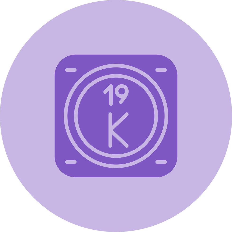 Potassium Vector Icon