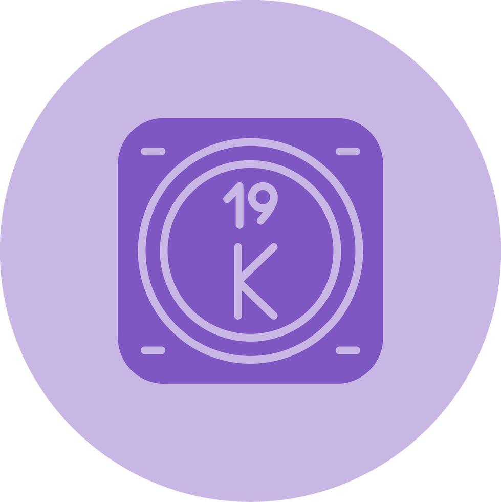 Potassium Vector Icon