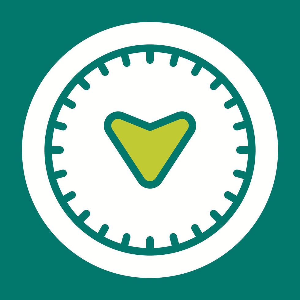 South Vector Icon