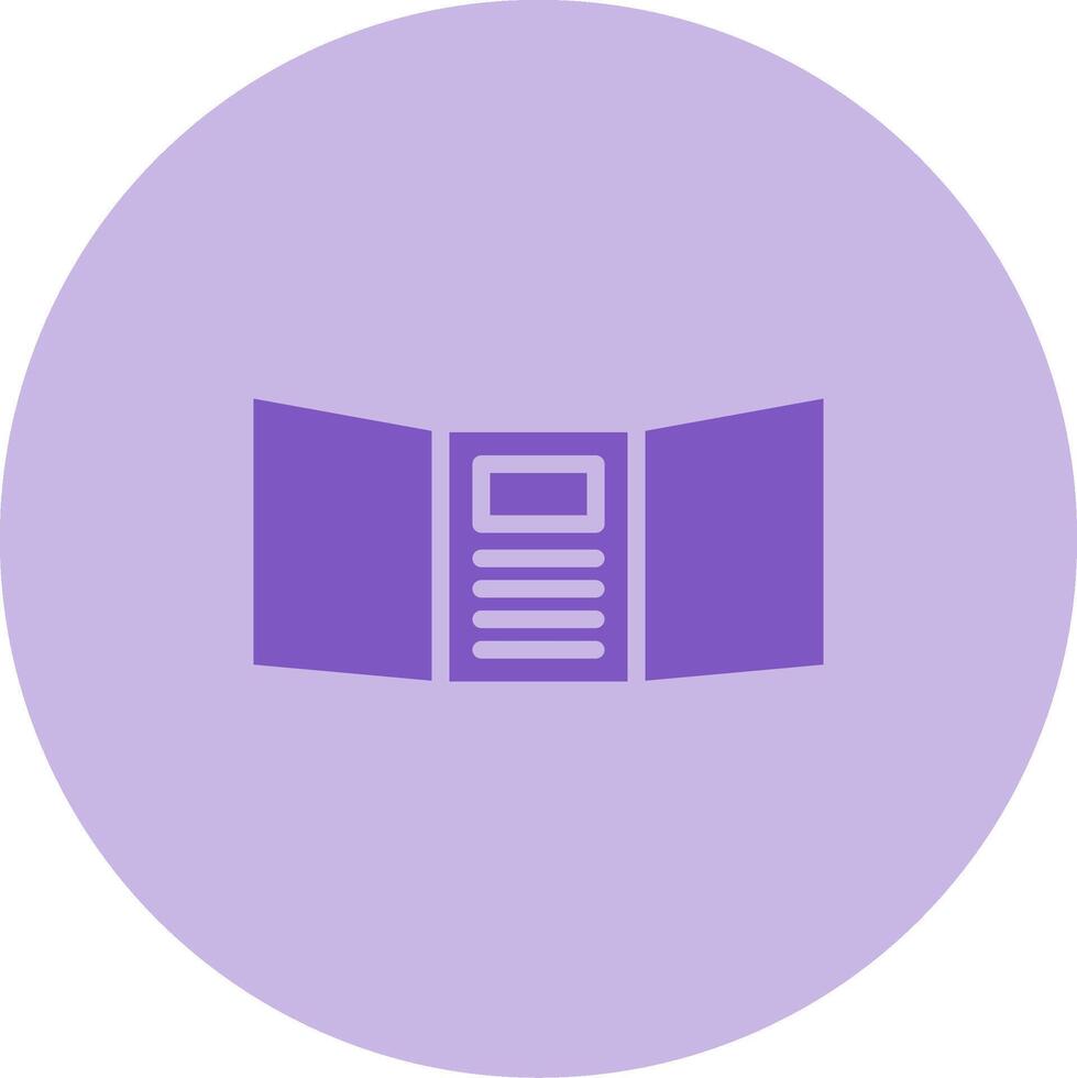 Triptych Vector Icon