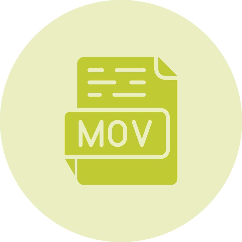 MOV Vector Icon