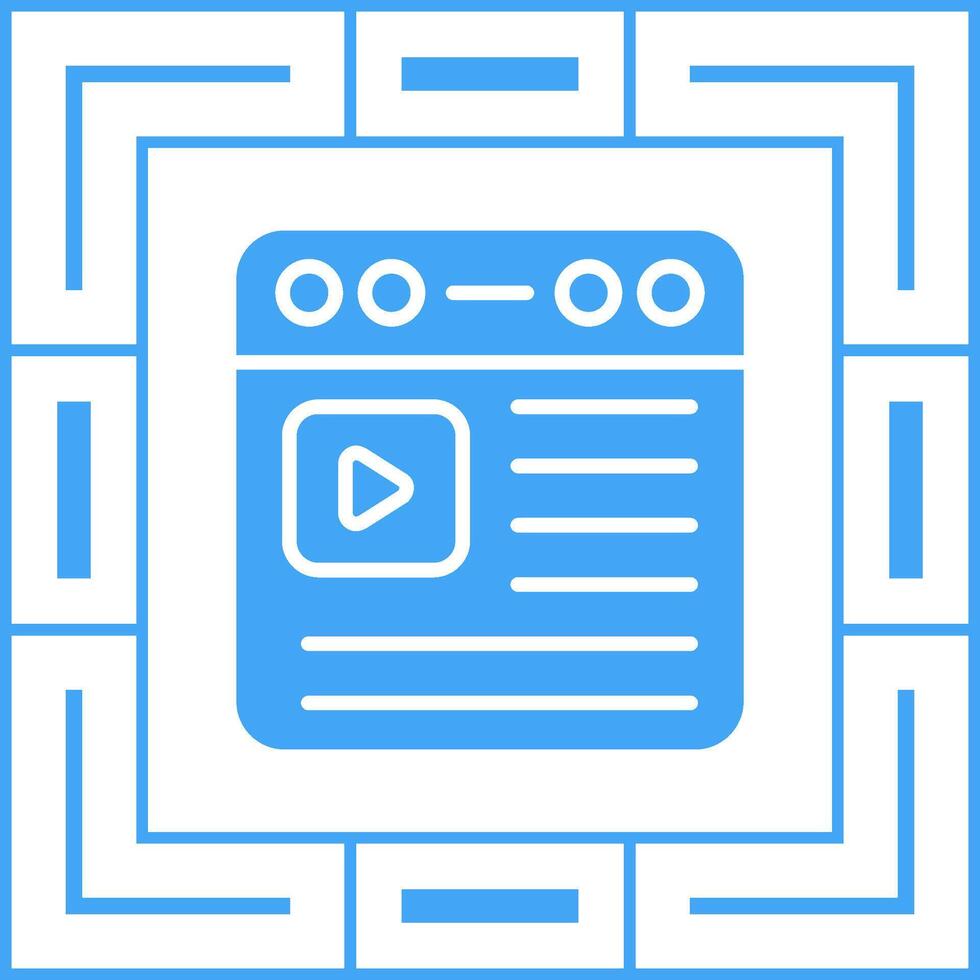 Video Vector Icon