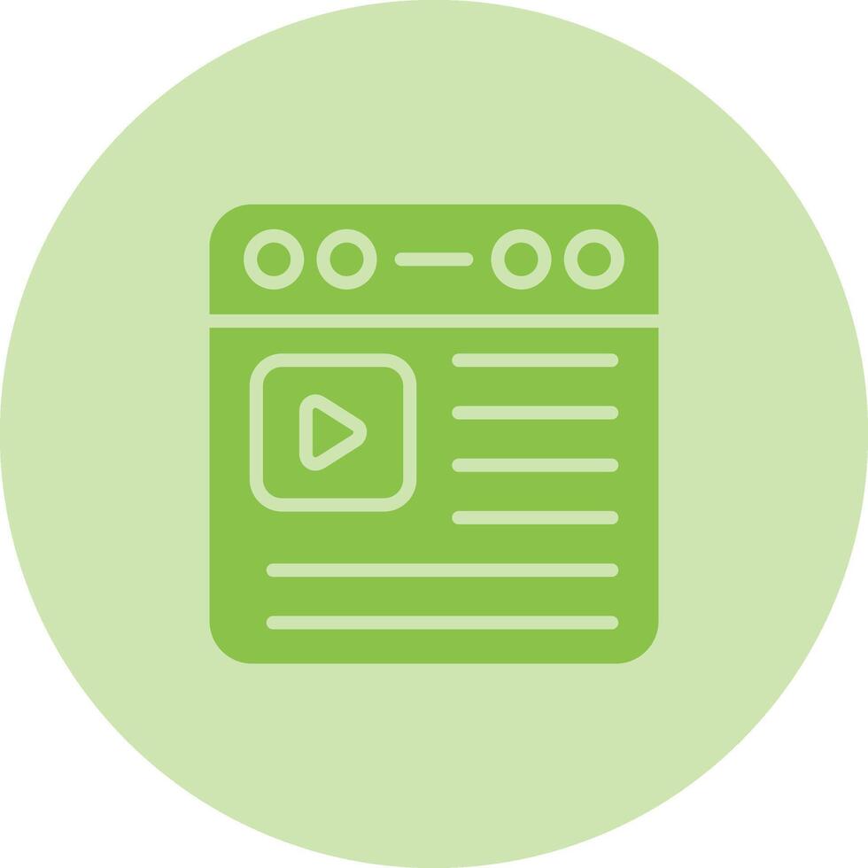 Video Vector Icon