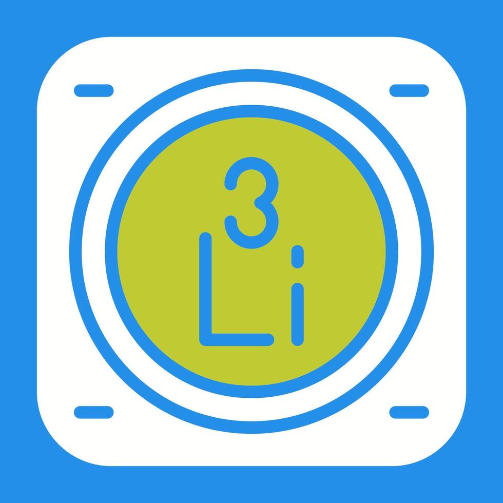 Lithium Vector Icon