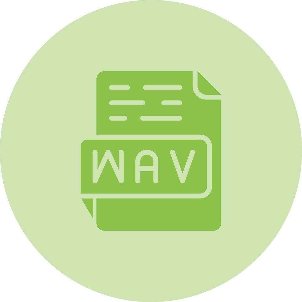 WAV Vector Icon