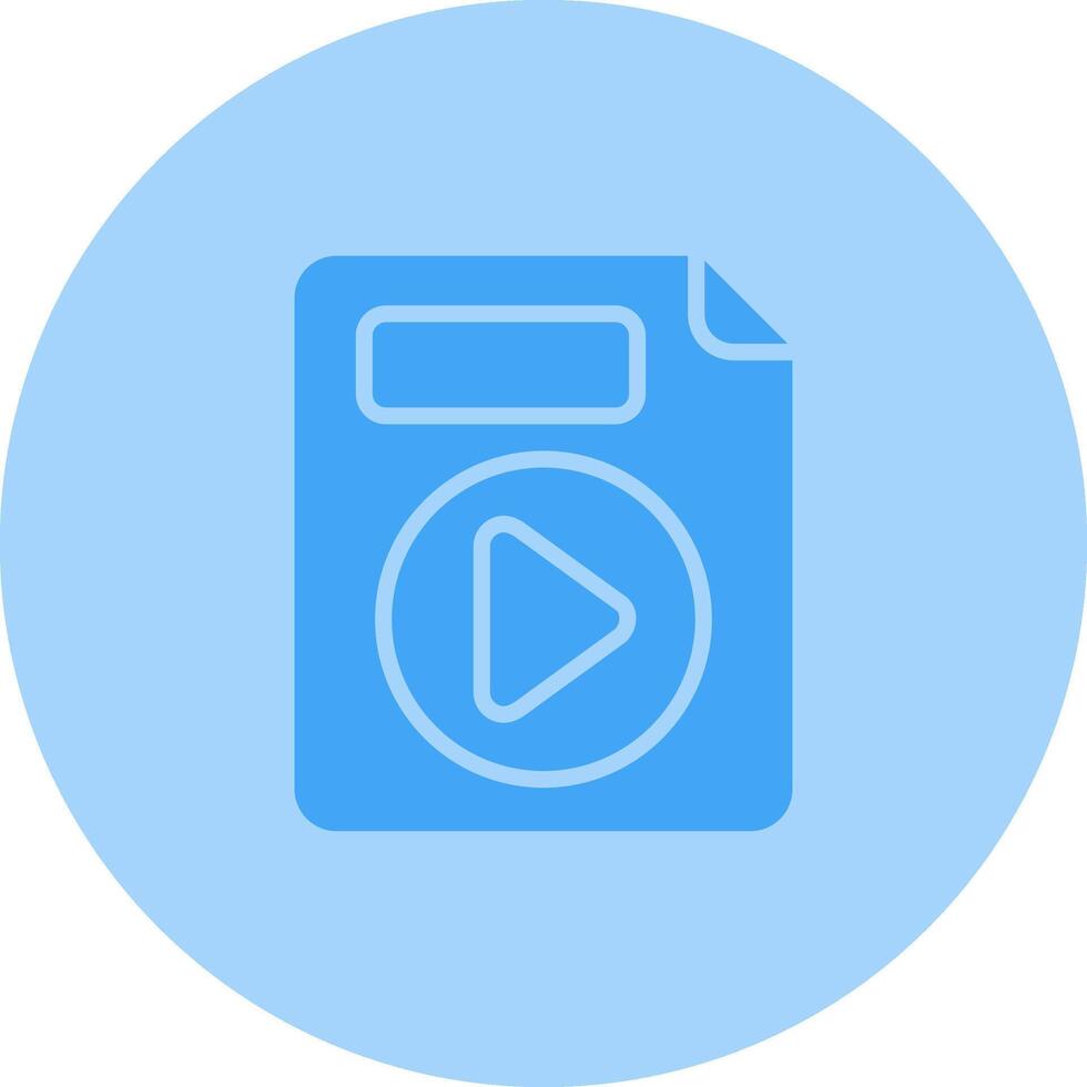 Video File Vector Icon