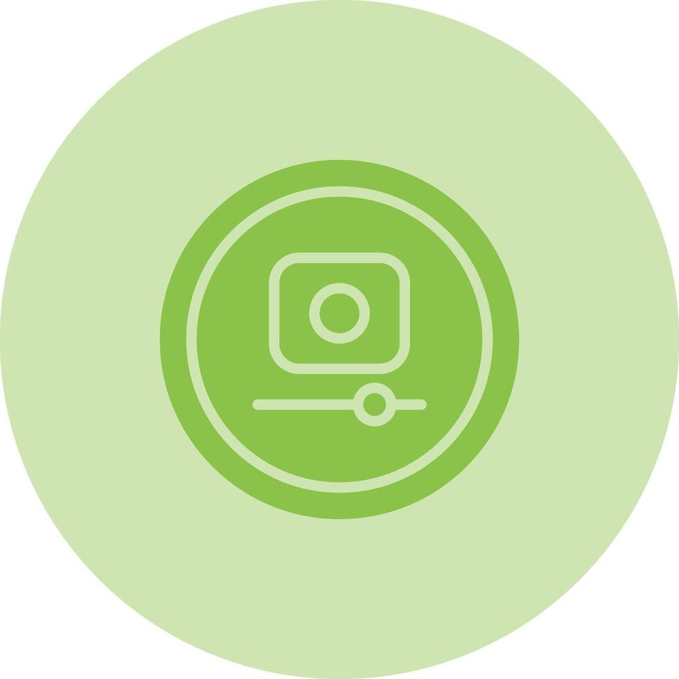 Video Record Button Vector Icon