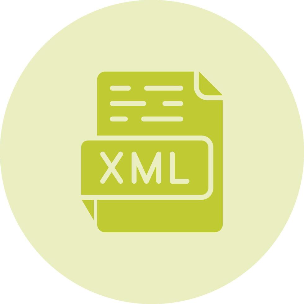 XML Vector Icon