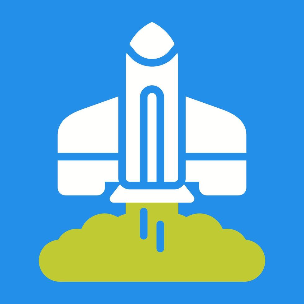 Rocket Launch Vector Icon