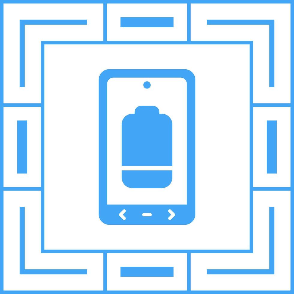 Battery Low Vector Icon