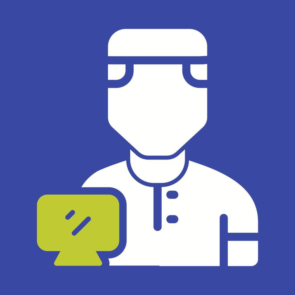 Working Man Vector Icon