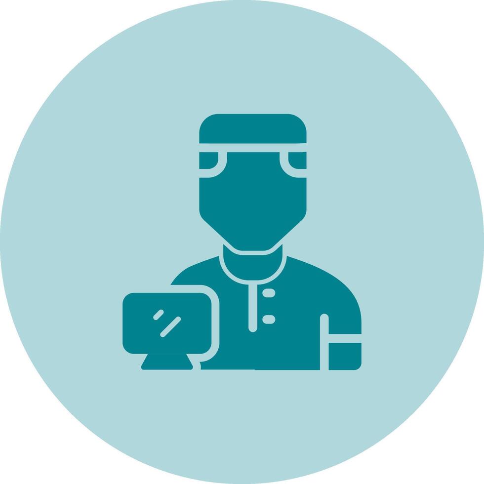 Working Man Vector Icon