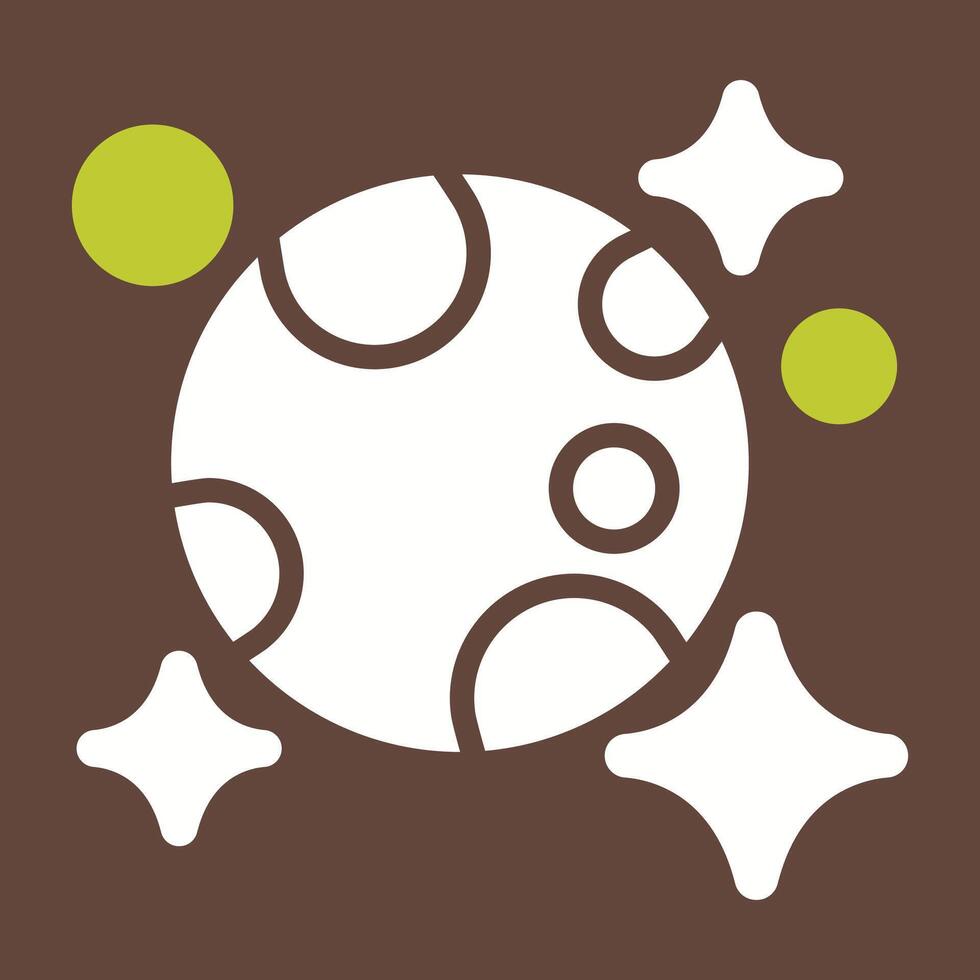 Moon And Stars Vector Icon