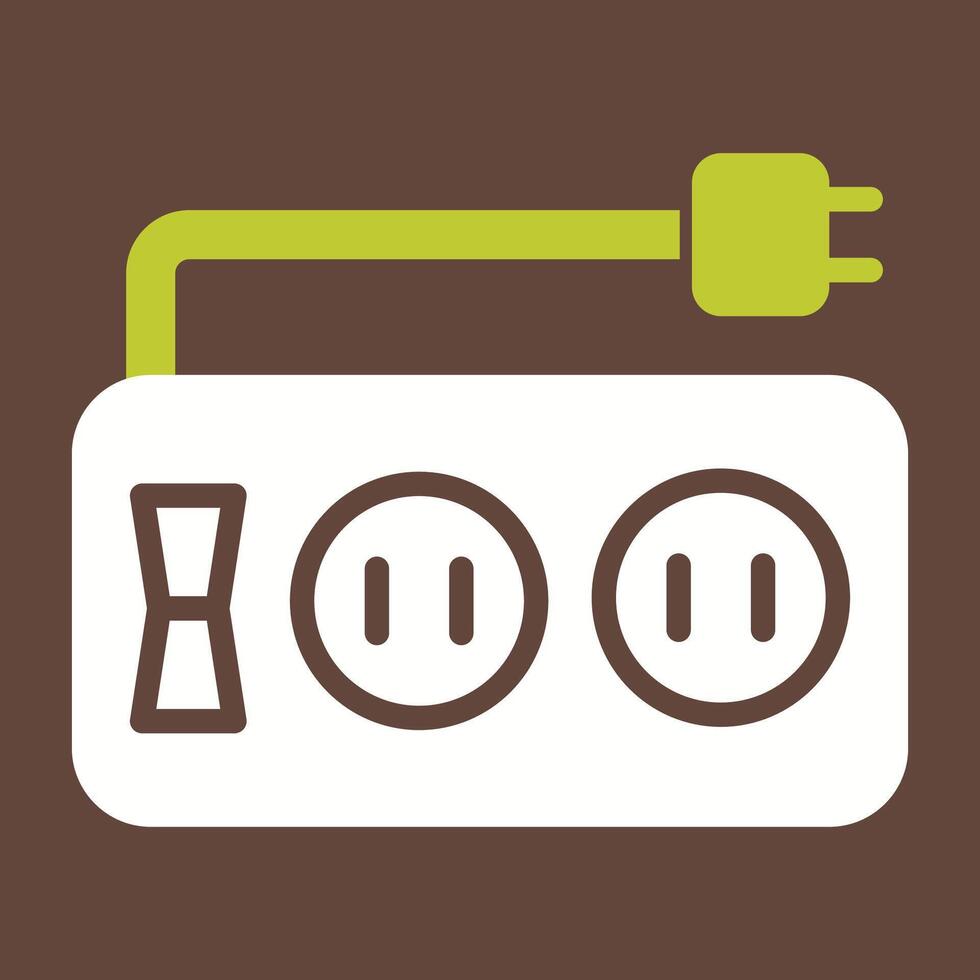 Power Strip Vector Icon