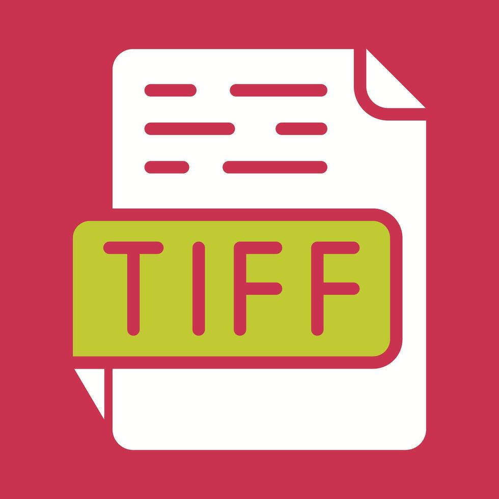 TIFF Vector Icon