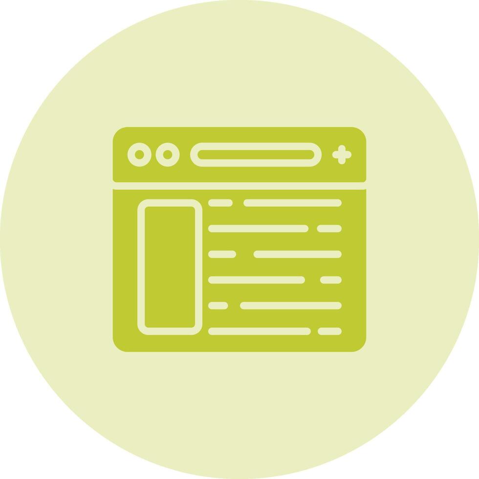 Browser Vector Icon