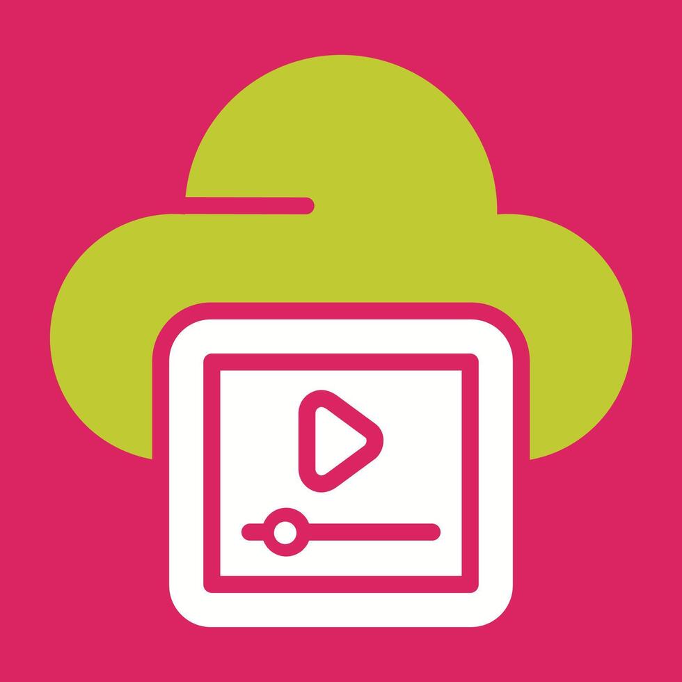 Video Hosting Vector Icon