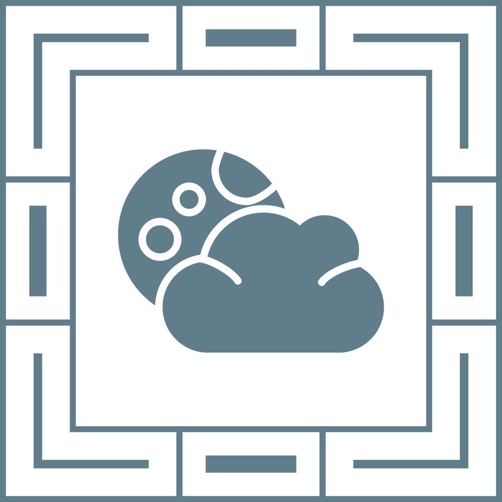 icono de vector de nube