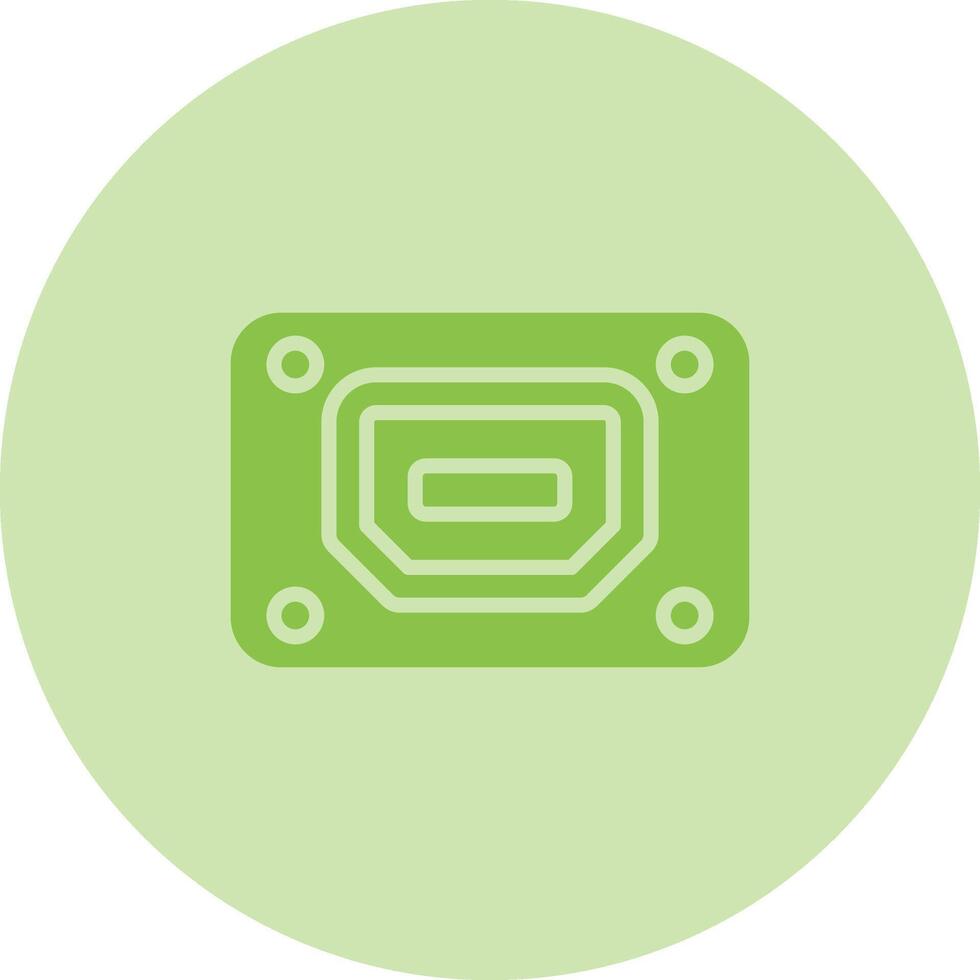 Thunderbolt Vector Icon