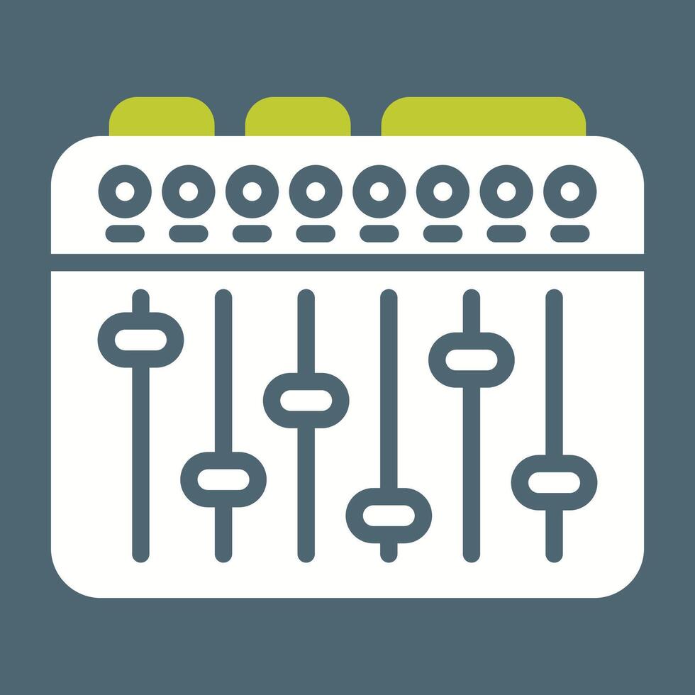 Sound Mixer Vector Icon