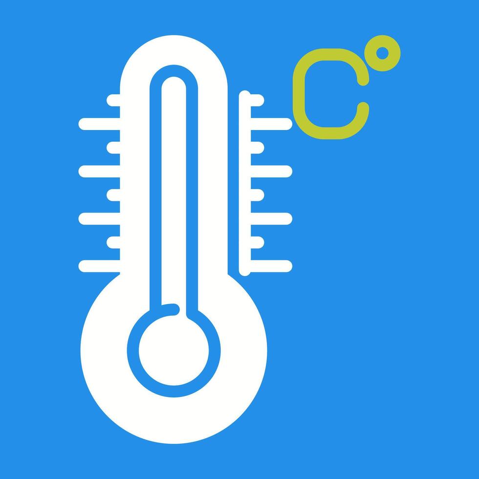 icono de vector de temperatura