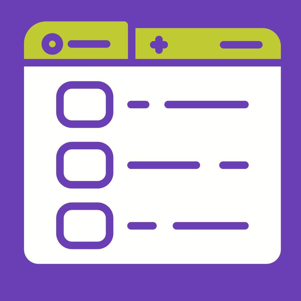 Options Vector Icon